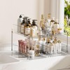 Vtopmart Vtopmart 2 Tier Bathroom Storage Organizer, 2 Pack Clear