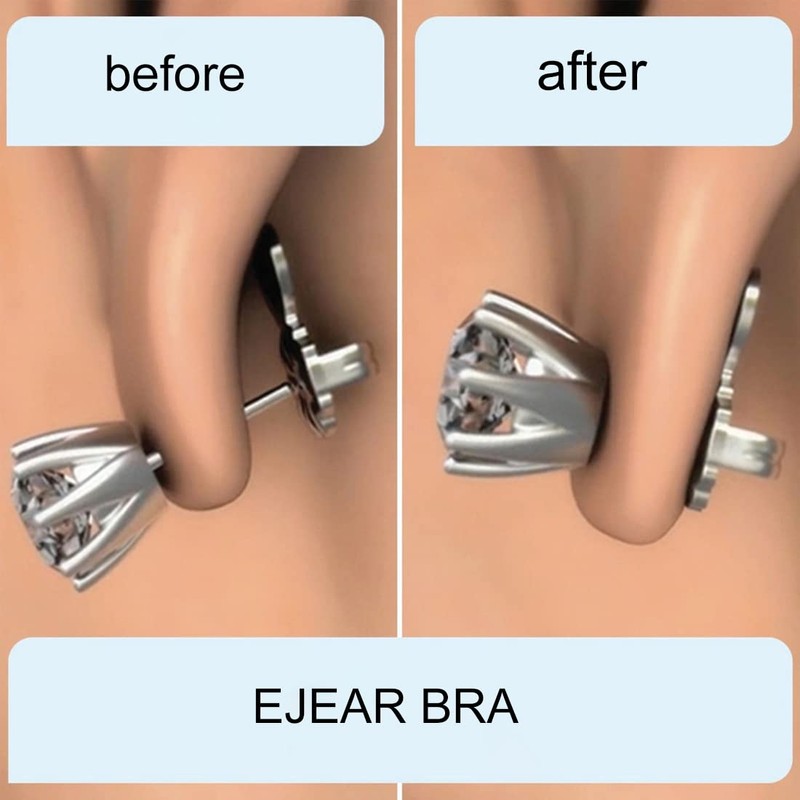 3 Pairs Earring Lifters Adjustable Earring Lifters Hypoallergenic Ear Lobe
