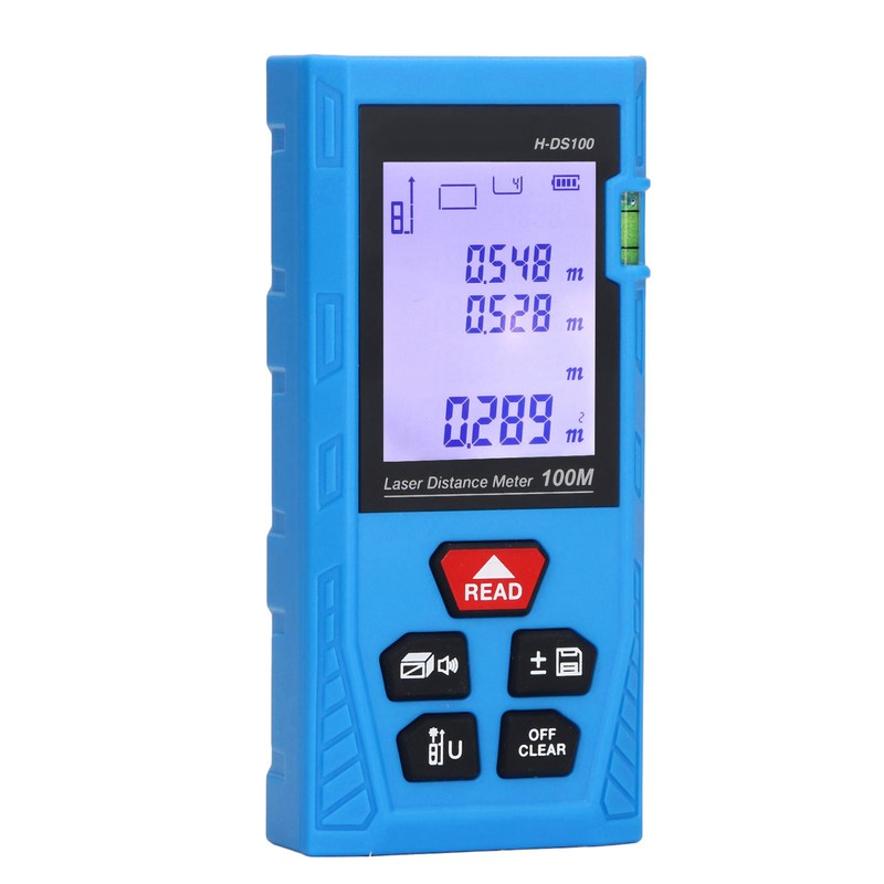 Laser Distance Meter High Accuracy Handheld Red Light Distance Detection