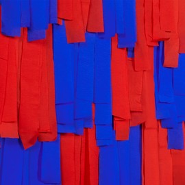 PartyWoo Crepe Paper Streamers 4 Rolls 328ft, Pack of Red and Blue Crepe Paper for Party Decorations, Wedding Decorations, Birthday Decorations, Baby Shower Decorations (1.8 Inch x 82 Ft/Roll)