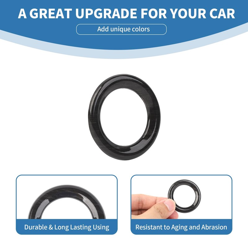 PDKLIN for Silverado Push Start Stop Button Trim Ring Cover