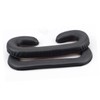 GRIRIW 2pcs Pu Leather Vr Eye Mask Sponge Cushion for