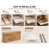 Durable Kitchen Cabinet Sliding Cabinet Shelf with Slide Rails Drawer