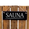 Slate Sign - Sauna - Slate Decorative Sign Engraved Door