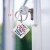 FALOGI 11th Wedding Anniversary Keyring for Wife, Happy 11th Anniversary