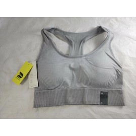All In Motion Seamless Racerback Bra Women's Plus Size Medium Support All in Motion 2X Gray
