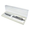 Pentel Energel Metallic Liquid Gel Pen 0.7mm Medium Nib Silver