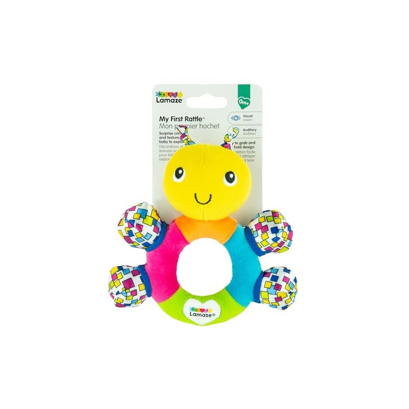 The First Years First Baby Rattle - Sensory Toys with