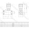 Hydraulic Flow Control Valve w/Free Reverse Flow, 1/8" NPT Ports