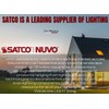 Satco 25W T10 Tubular Bulb - Medium Base - Frosted