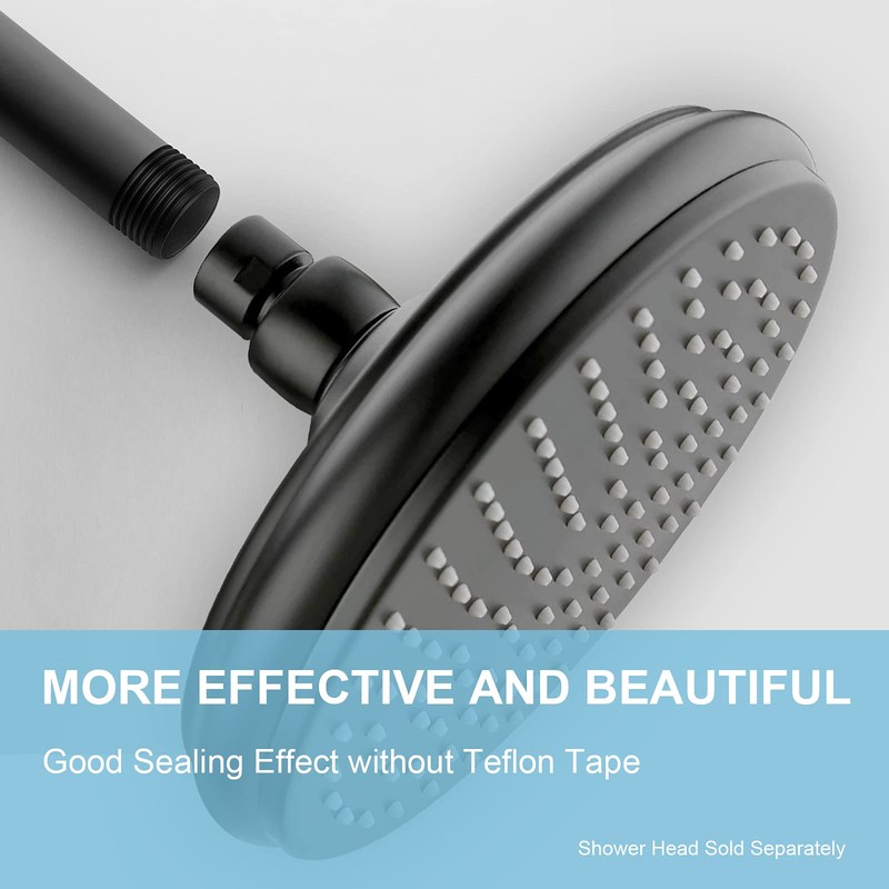 OFFO Shower Arm with Flange, 3 in Ceiling Mount Replacement