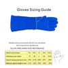 Weldas® long gauntlet (46cm overall length) welding gloves, Fully lined