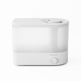 MEGAWISE 2025 Large Capacity Humidifier, 6L Top Fill Design, 50H Runtime, Ultra Quiet Large Capacity Cool Mist for Bedroom, Baby Nursery, Plants, Indoor, Easy to Clean & Fill (White)