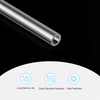 sourcing map Plastic Pipe Rigid Polycarbonate Round Tube Clear 0.2