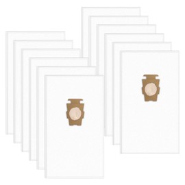 12 Pack 204814 HEPA Vacuum Bags Compatible with Kirby, Micron Magic Vacuum Cleaner Bags Fit for Kirby Avalir/Sentria/Ultimate G Series Models Replaces 204811 205811 F-Style & Twist-Style