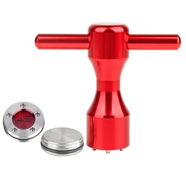 FoFoFo Golf Putter Weights Compatible with Scotty Cameron 2pcs Red 5g/10g/15g/20g/25g/30g/35g/40g/45g with Wrench Kit Set Compatible with Titleist Scotty Cameron Putter Newport (45g)