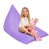 Aubliss Stuffed Animal Storage Bean Bag Chairs Cover, 50"x 35"
