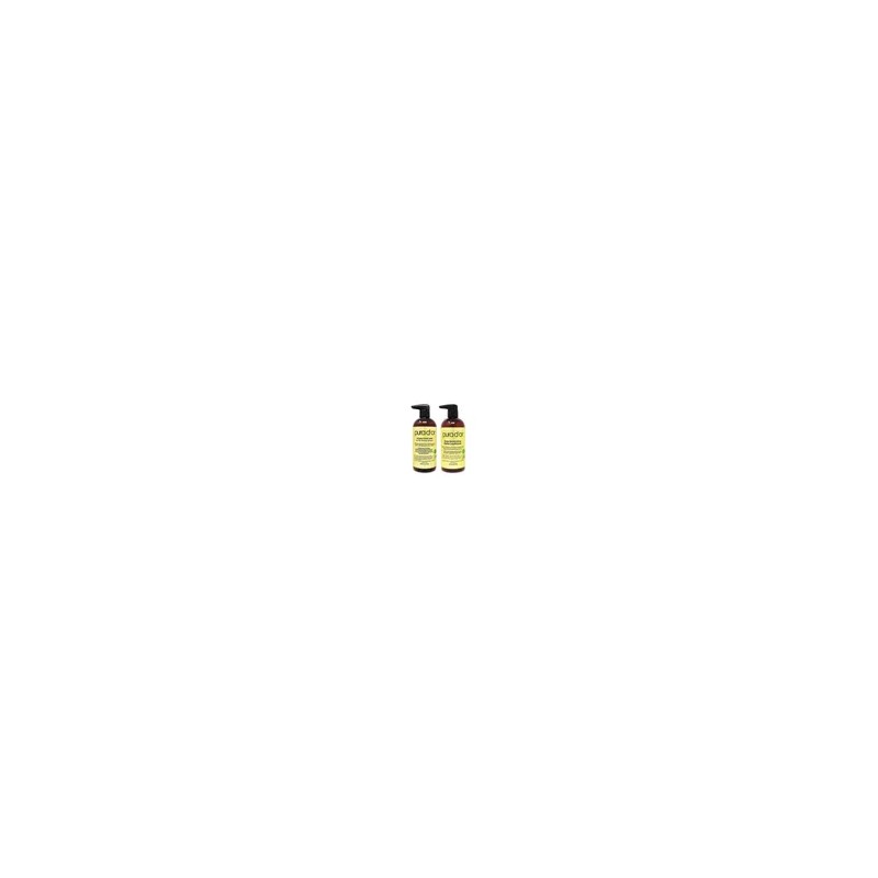 Pura D'or Shampoo y Acondicionador Anti Caída Aceite Argan Etiqueta