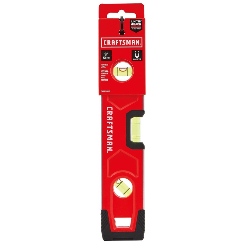 CRAFTSMAN Torpedo Level, Magnetic, 9 inch (CMHT43191)