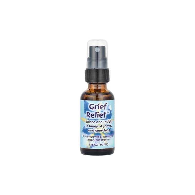 Flower Essence Services Flourishing Formulas Grief Herbal Supplement Spray, 1