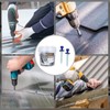 Metal Roofing Screws 10 x 1-1/2 inch, Blue Hex Head