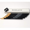 Best Microblading Pre Draw Pencils, Black with Sharpener (6 Pack)