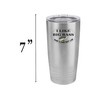 Rogue River Tactical Funny Fishing 20 Oz. Travel Tumbler Mug