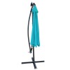 10 ft Outdoor Solar Powered LED Lighted Patio Umbrella Waterproof