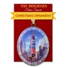 Times Square Christmas Ornament – New York City Holiday Collectible,