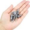 40 Pieces Zinc Drywall Anchor 20 Set Self Drilling Metal
