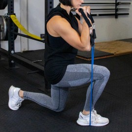 Serious Steel Fitness Resistance Tubing Pack (Bands, Door Anchor and Handles) - Original