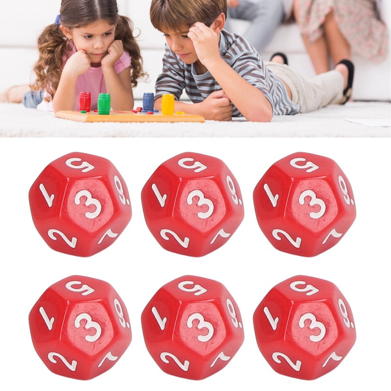 40Pcs 12 Sided Dice Set Polyhedral Dice for Family Party
