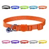 Vibrant Soft Nylon Kitten/Cat Collar with Bell and Safety Release