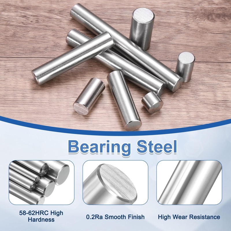 sourcing map 100 Pcs 2mm x 9mm Dowel Pins Bearing