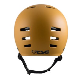 TSG Evolution Helmet Bowl Skate/Scooter/BMX/Dirt/Pump Track/MTB/E-Bike, Yellow, S/M (54-56 cm)