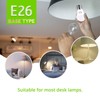 25 Watt Equivalent Light Bulbs, A15 LED Light 3W E26