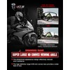 MZS Racing Motorcycle Mirrors, Fairing Rearview Side Mirror Adjustable Black