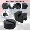 2 Types Jack Stand Pads Adapter for 4 Ton Universal