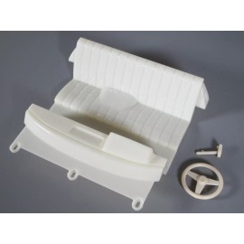 JP Garage Interior Seat Steering wheel Tamiya 1/10 scale Toyota Hilux Bruiser Mountaineer