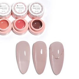 Sheer Color Gel "Lips" Dullness Sheer Luster Color Sense Slightly Color Gel Nail Gel Art Gel Nail Supplies Nail Gel Nail Art Popular Self Gel Nail (SHEER COLOR ★ Lips [05],