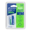 Volteck RE-AAA, Pilas recargables, larga duración, AAA, 1, 000 mAh,