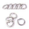 490Pcs 7-Size Stainless Steel Spring Lock Washers Assortment Kit Split