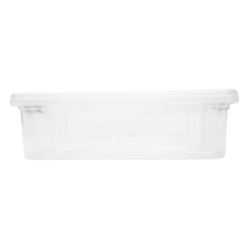 Libbi Lou Plastic Storage Box with Lids | Stackable Clear