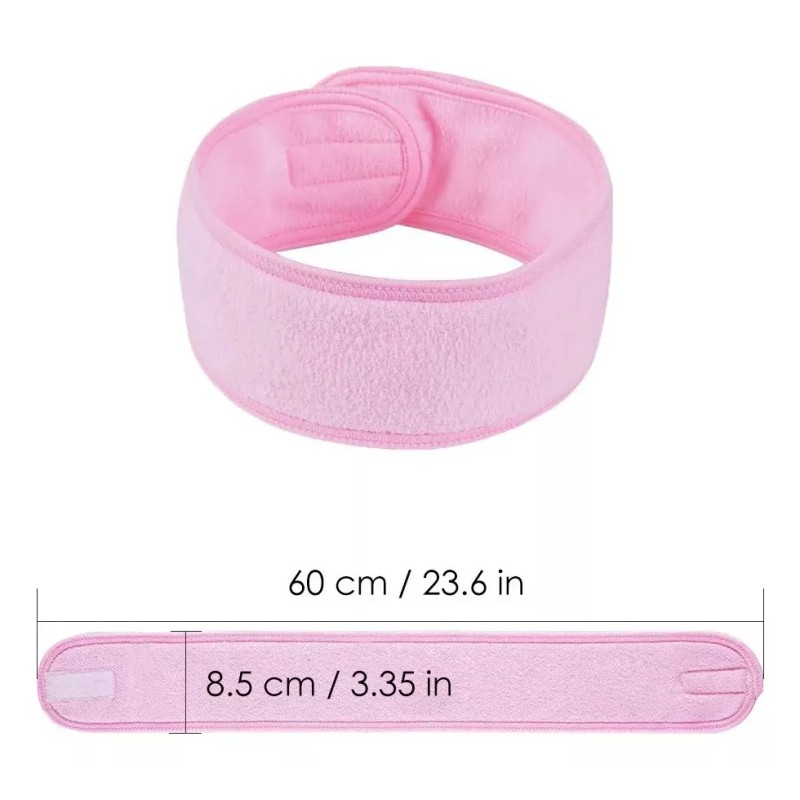 AutoWT Diademas Para Maquillaje Spa Limpieza Facial Lavable 6 Pza