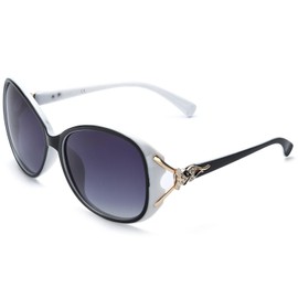 TJUTR Polarised Polarized Sunglasses Womens Classic Oversized ladies Sunglasses with UV400 Protection-Vision-1