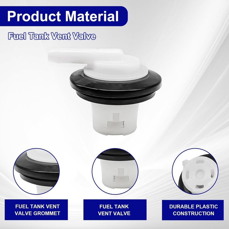 2 PCS Fuel Tank Vent Valve with Grommet Seal Kit