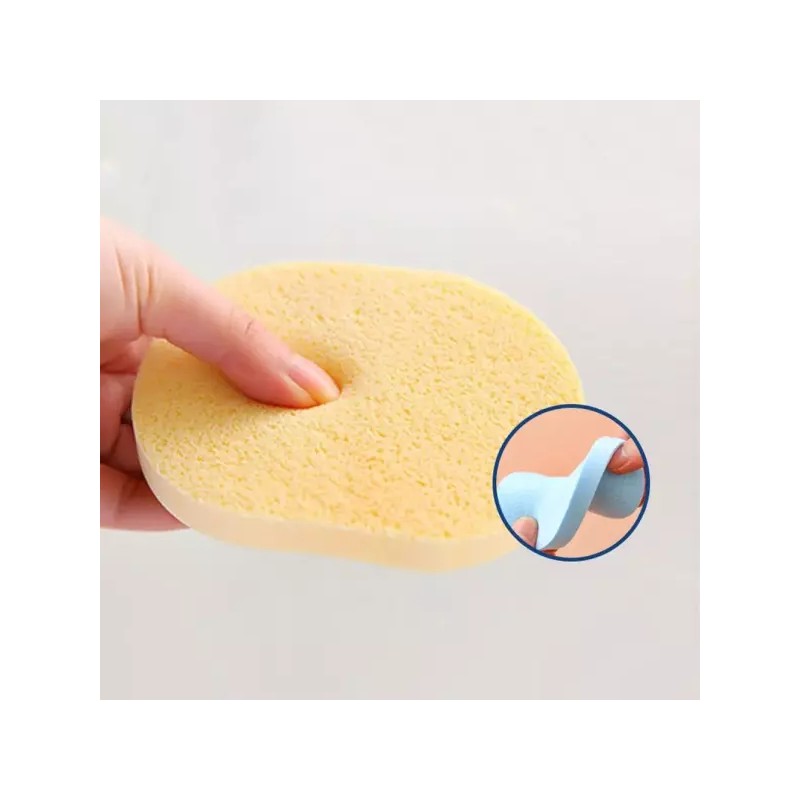 Sangpum Sangse Seolmyeong Chamjo 세안 해면 클렌징 스펀지 파스텔 Pastel