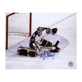Andy Moog Signed Dallas Hockey Goalie 8x10 Photo