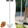KYEEN-TOOLS Serrated Edger Lawn Tool - Half Moon Shovel with