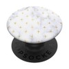 WHITE GOLD MARBLE PHONE GRIP - PRETTY TRENDY - GOLD
